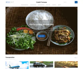 Guidevietnam.com(Vietnam Travel) Screenshot