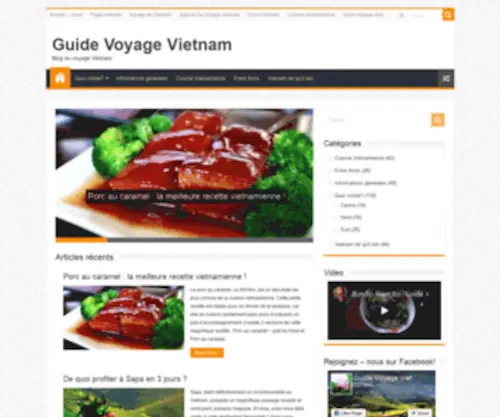 Guidevoyagevietnam.com(Guide Voyage Vietnam) Screenshot