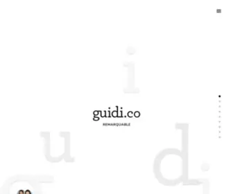 Guidi.co(De marque à remarquable) Screenshot