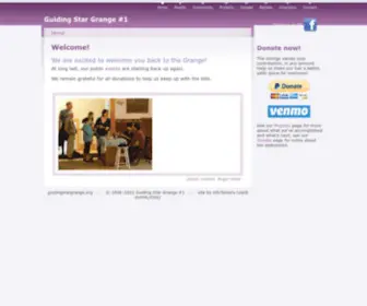 Guidingstargrange.org(Guidingstargrange) Screenshot