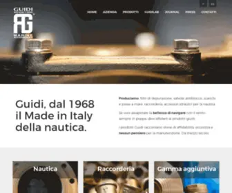 Guidisrl.it(Guidi, il made in Italy della nautica) Screenshot