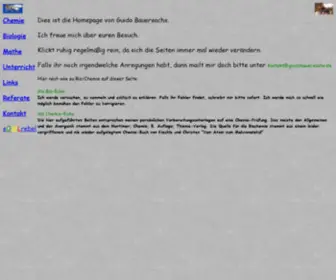 Guidobauersachs.de(Guido Bauersachs) Screenshot