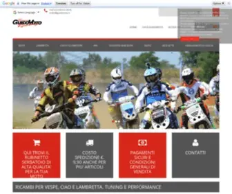 Guidomoto.it(GUIDOMOTO negozio online di ricambi vespa) Screenshot