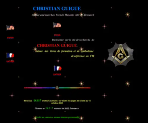 Guigue.org(Christian Guigue) Screenshot