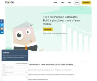 Guiide.co.uk(Guiide the Happy Retirement Designer) Screenshot