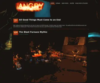 Guild-Angry.org(A World of Warcraft Guild) Screenshot