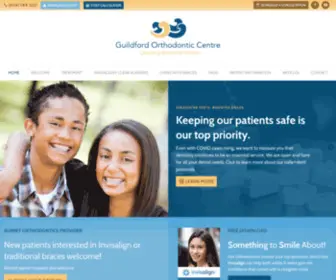 Guildfordorthodontics.com(Surrey BC Orthodontist Braces Invisalign) Screenshot