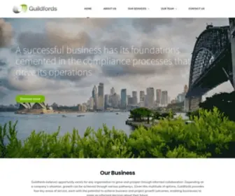 Guildfords.com.au(Enabling businesses to make an informed decision about their future) Screenshot