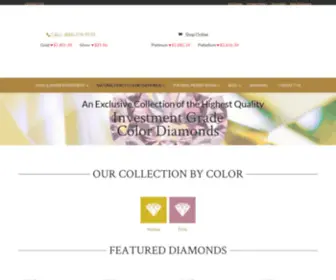 Guildhalldiamonds.com(Every diamond in the Collection) Screenshot