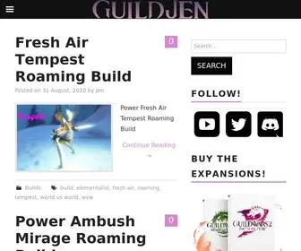 Guildjen.com(Guild Wars 2 Achievements and Guides) Screenshot
