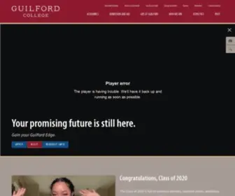 Guilford.edu(Guilford College) Screenshot