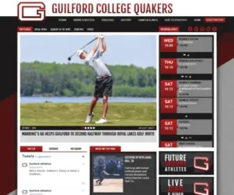 Guilfordquakers.com(Athletics) Screenshot