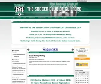 Guilfordsoccer.org(Soccer Club of Guilford) Screenshot