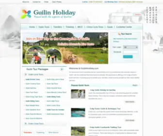 Guilinholiday.com(Guilin Holiday) Screenshot