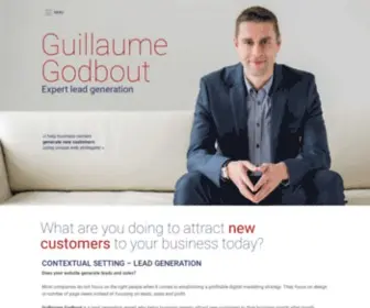 Guillaumegodbout.com(Guillaume) Screenshot