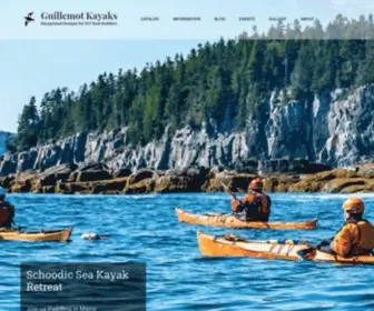 Guillemot-Kayaks.com(Guillemot Kayaks) Screenshot