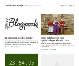 Guillermocarvajal.net(Opiniones y lo que se me ocurre) Screenshot
