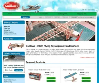 Guillow.com(Guillow's) Screenshot
