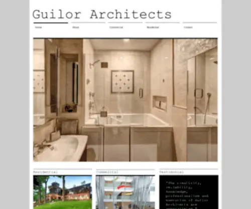 Guilorarchitects.com(Long Island Architecture Firm) Screenshot