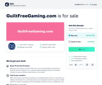 Guiltfreegaming.com(123 Reg) Screenshot