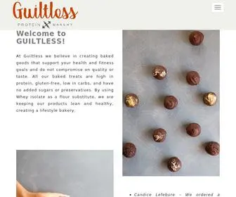 Guiltless.co.za(Guiltless) Screenshot