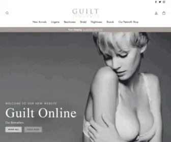Guiltlingerie.com(Guilt Lingerie) Screenshot