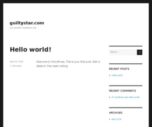 Guiltystar.com(Affordable Jewelry Online Store) Screenshot