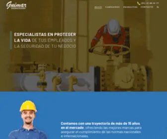 Guimar.com.mx(Protección y seguridad Industrial) Screenshot