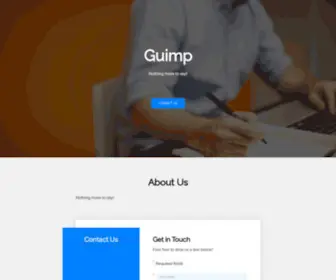 Guimp.com(Smallest website in the world) Screenshot