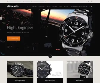 Guinand-Uhren.de(Guinand Pilot Watches) Screenshot