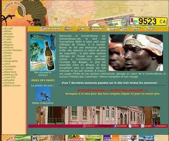 Guinee-Bissau.net(Le site officiel des amoureux de la Guinée) Screenshot