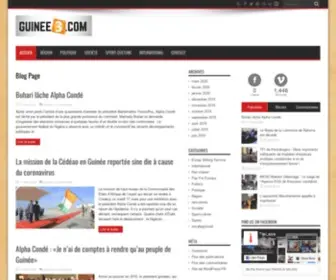Guinee3.com(开云体育网) Screenshot