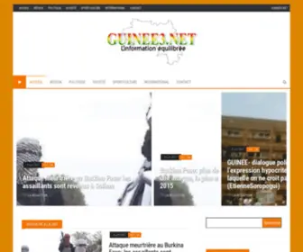 Guinee3.net(L’information) Screenshot