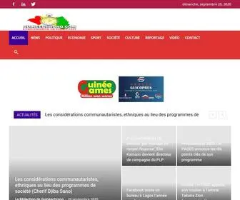 Guineechrono.com(L'Information en temps réel) Screenshot