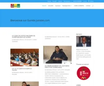 Guineejuristes.com(Le blog de Mamadou Aliou Dramé) Screenshot