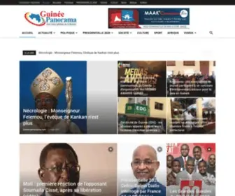 Guineepanorama.com(Une vision Globale de la Guinée) Screenshot