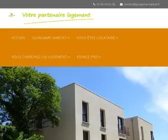 Guingamp-Habitat.com(Guingamp Habitat) Screenshot