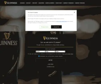 Guinness.com(It takes bold brewers to brew bold beers. Brewers prepared to go to lengths) Screenshot