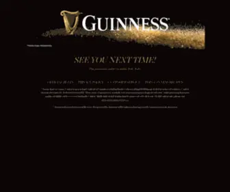 Guinnessblackfriday.ca(Guinness Black Friday Sweepstakes) Screenshot