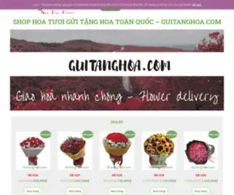 Guitanghoa.com(Shop Hoa Tươi Gửi Tặng Hoa chuyên cung cấp và thực hiện hoa cho các sự kiện) Screenshot