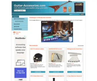 Guitar-Accesories.com(Guitar Accesories) Screenshot