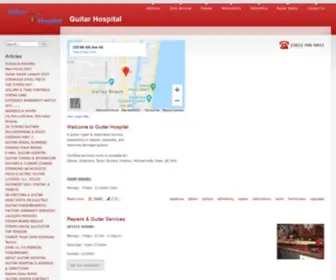 Guitar-Hospital.net(Guitar Hospital) Screenshot