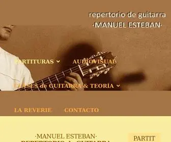 Guitar-Repertoire.com(Repertorio de guitarra) Screenshot