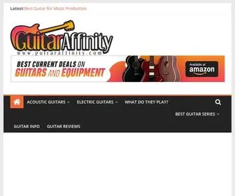 Guitaraffinity.com(Chords Scales and Distortion) Screenshot