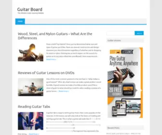 Guitarboard.com(Guitar Tabs // Archive) Screenshot