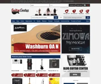 Guitarcenter.pl(Sklep Muzyczny Guitar Center) Screenshot
