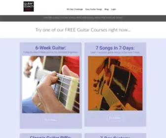 Guitarcoachmag.com(Guitar Coach Magazine) Screenshot