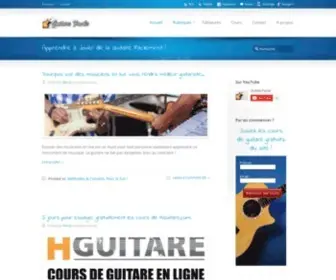 Guitare-Facile.com(Guitare Facile) Screenshot