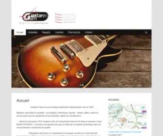 Guitare.com(Guitares Gam) Screenshot