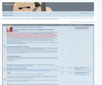 Guitareclassiquedelcamp.com(Page d’accueil) Screenshot
